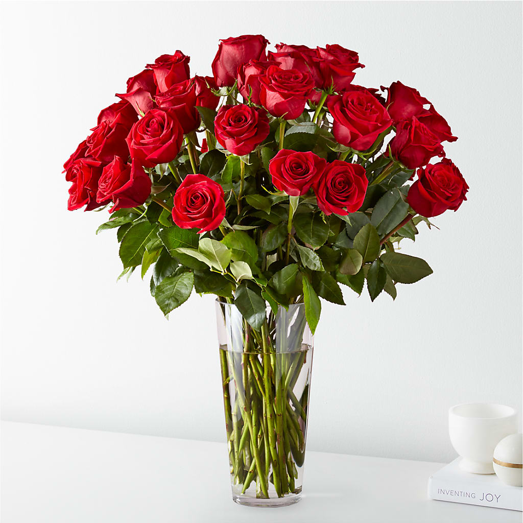 Long Stem Red Rose Bouquet – Grayson Florist And Gifts, Independence VA