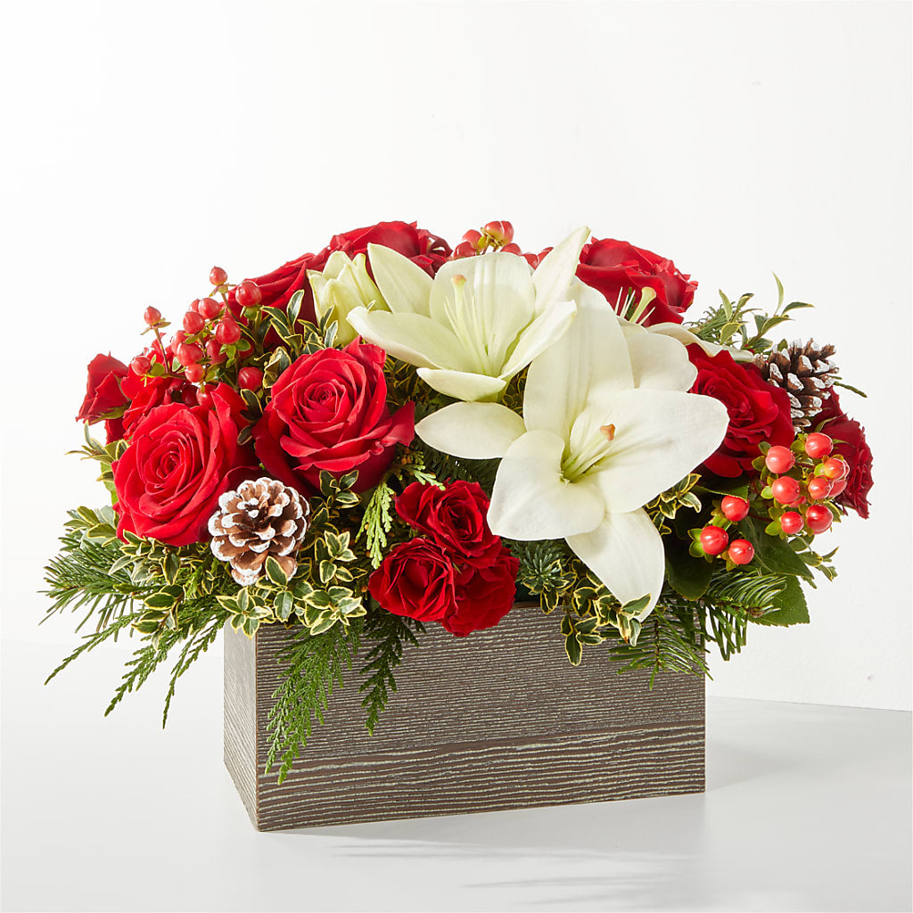 Snowy Wonderland Bouquet – Grayson Florist And Gifts, Independence VA