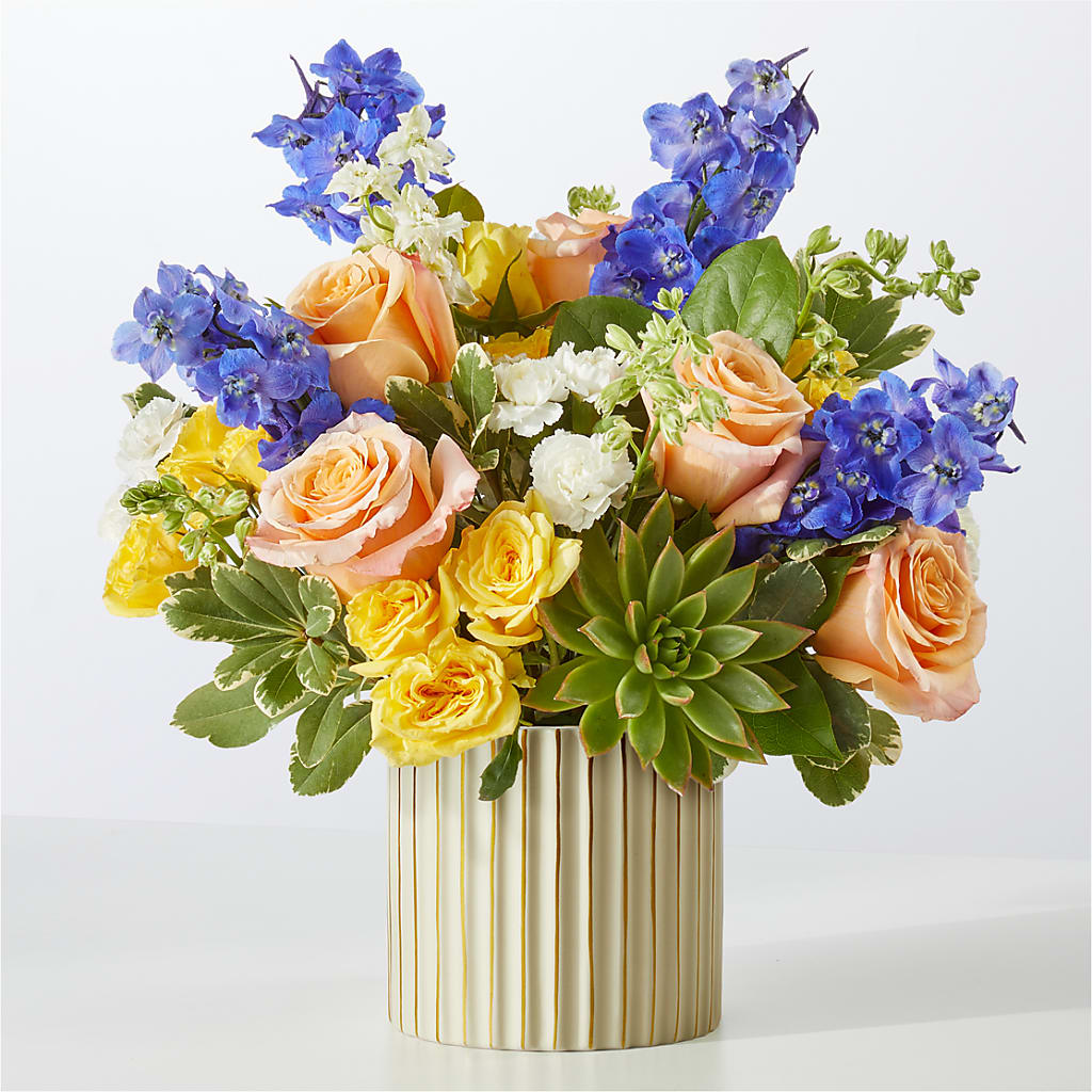 Cobalt Reverie Bouquet – Grayson Florist And Gifts, Independence VA