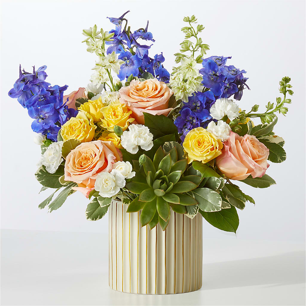 Cobalt Reverie Bouquet – Grayson Florist And Gifts, Independence VA