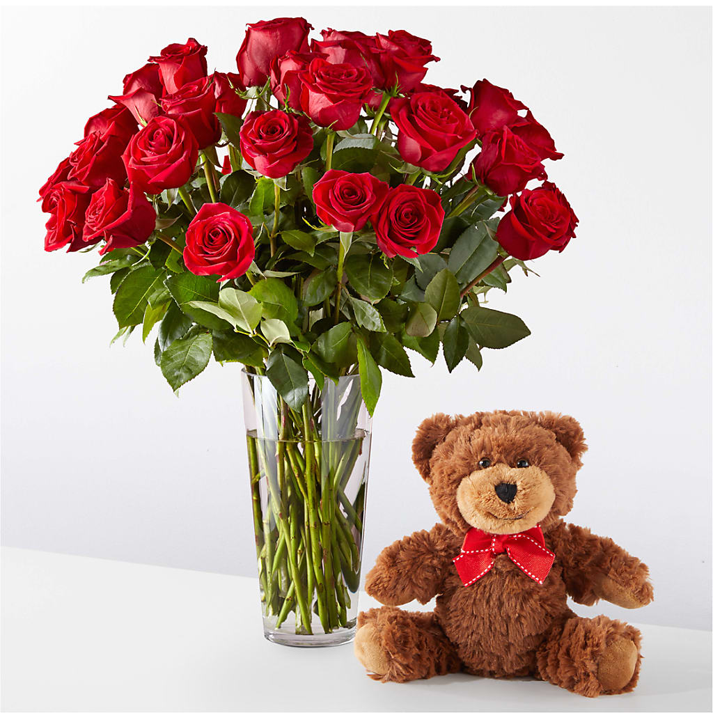 Romantic Long Stem Red Rose Bouquet Bundles – Grayson Florist And Gifts, Independence VA