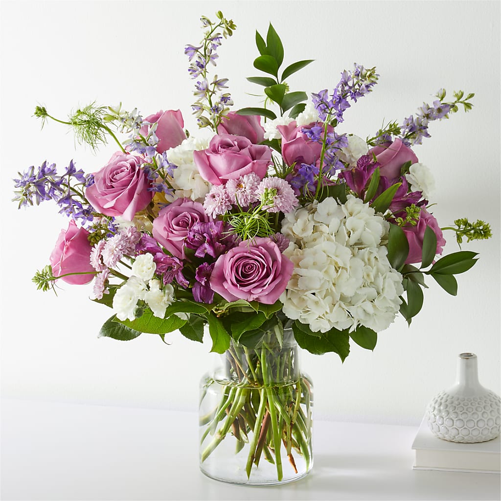 Violet Caress Bouquet – Grayson Florist And Gifts, Independence VA