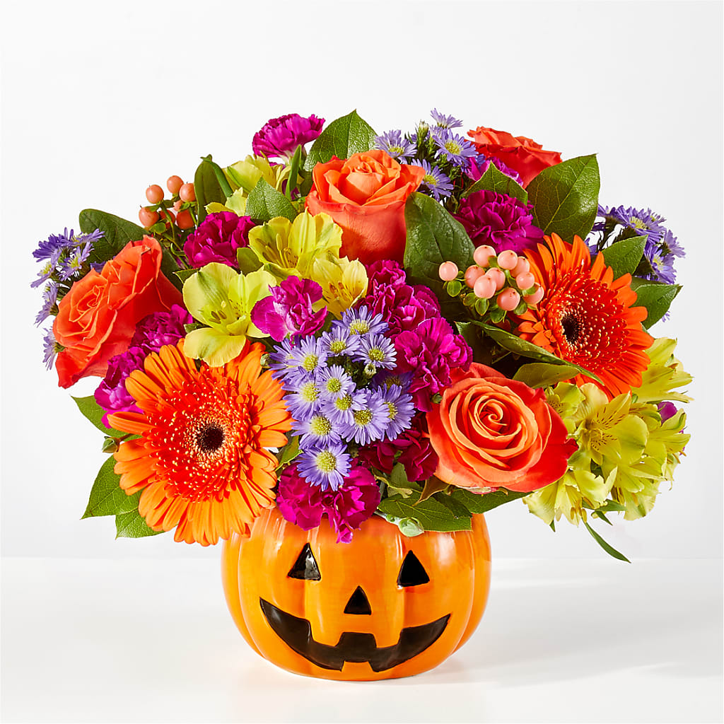 Tricks & Treats Pumpkin – Grayson Florist And Gifts, Independence VA