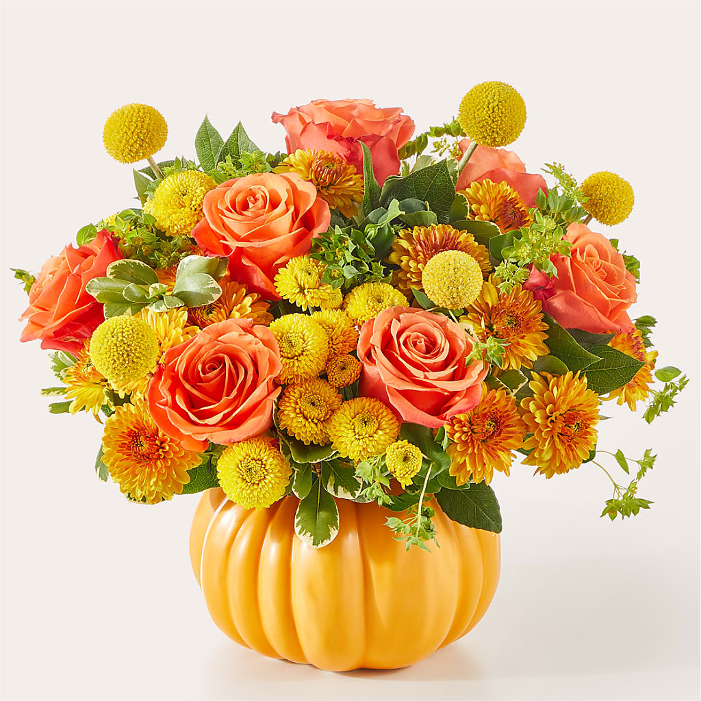 Gourdgeous Pumpkin – Grayson Florist And Gifts, Independence VA