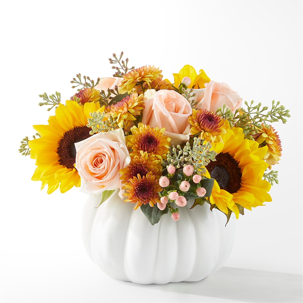 Pumpkin to Talk About Bouquet – Grayson Florist And Gifts, Independence VA