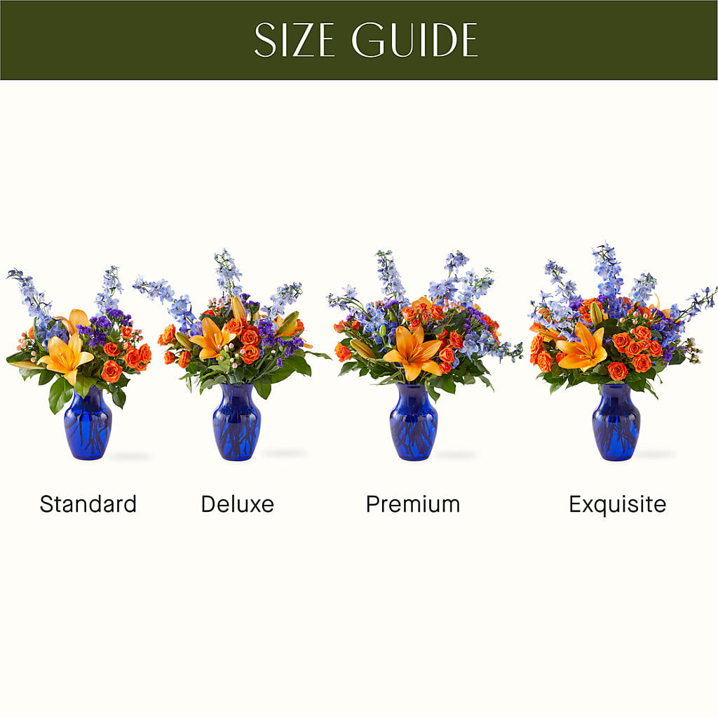 Radiant Citrus Bouquet – Grayson Florist And Gifts, Independence VA