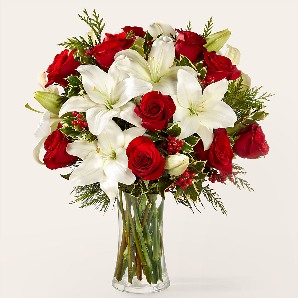 Sparkling Snowflakes Bouquet – Grayson Florist And Gifts, Independence VA
