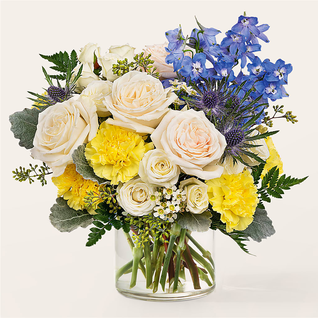 Lemon Sorbet Bouquet – Grayson Florist And Gifts, Independence VA