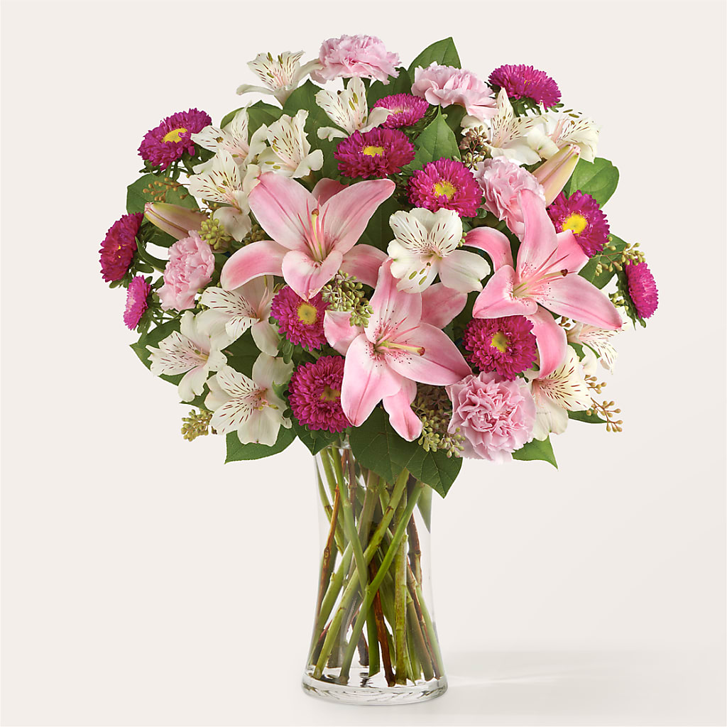 Feeling Fuchsia Bouquet – Grayson Florist And Gifts, Independence VA