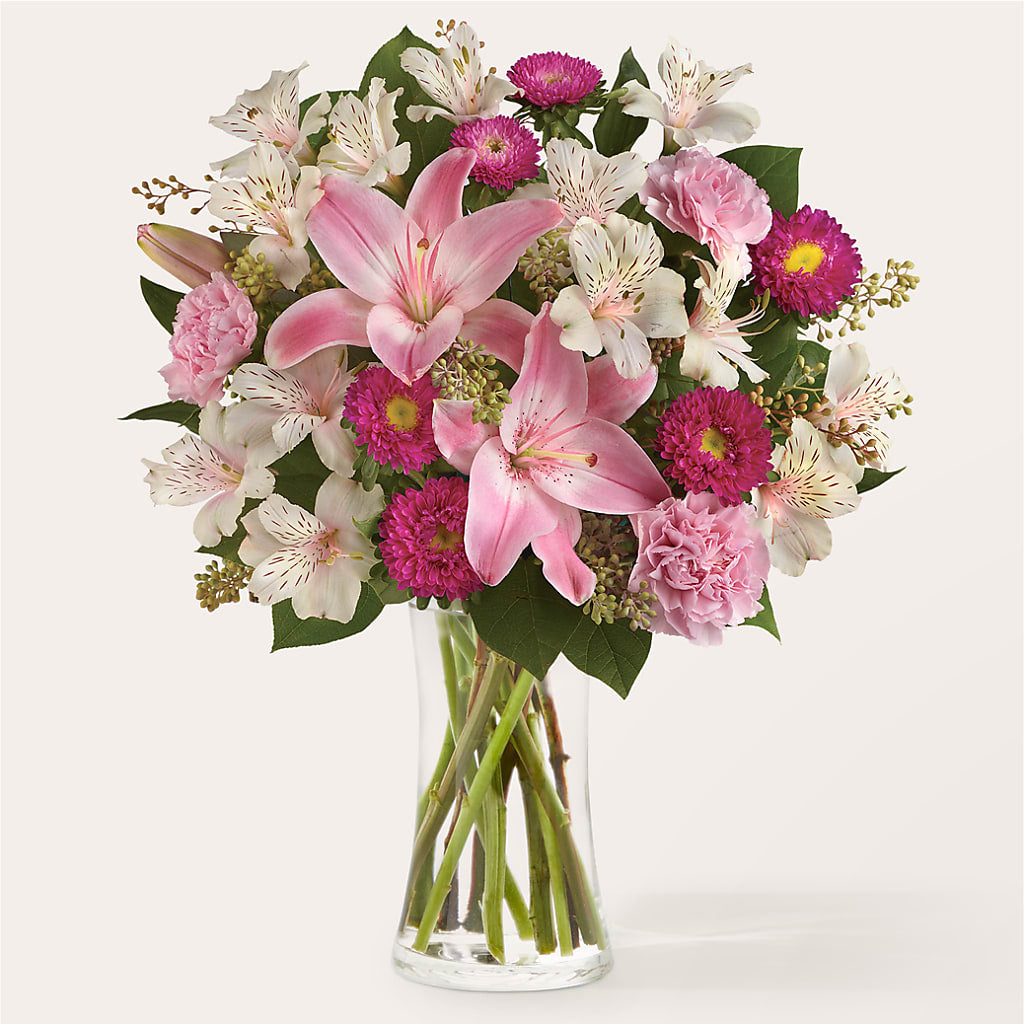Feeling Fuchsia Bouquet – Grayson Florist And Gifts, Independence VA