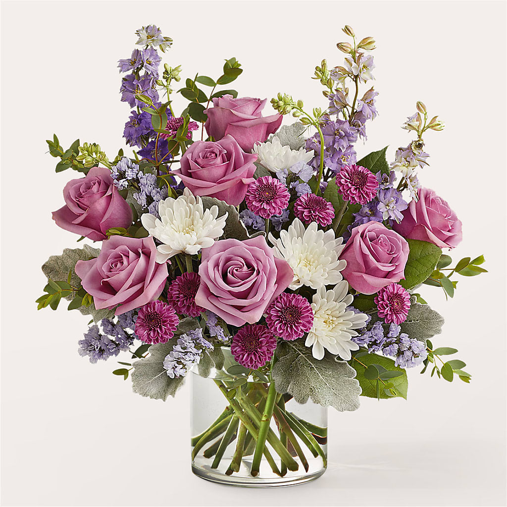 Violet Frost Bouquet – Grayson Florist And Gifts, Independence VA