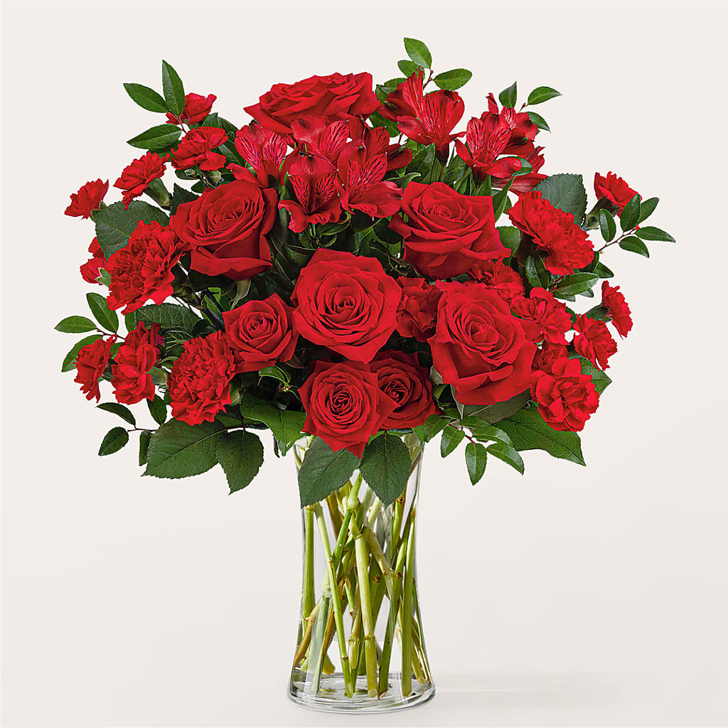 Brilliant Ruby Bouquet – Grayson Florist And Gifts, Independence VA