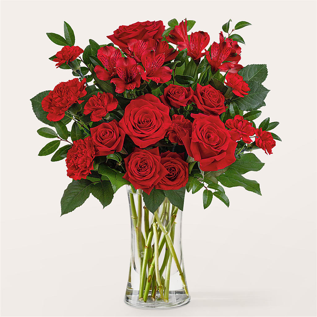 Brilliant Ruby Bouquet – Grayson Florist And Gifts, Independence VA