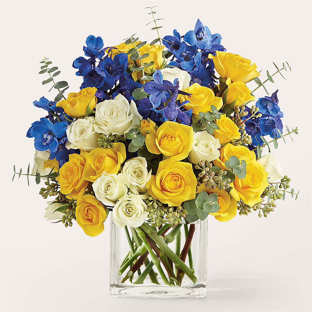 Sparkling Citrine Bouquet – Grayson Florist And Gifts, Independence VA