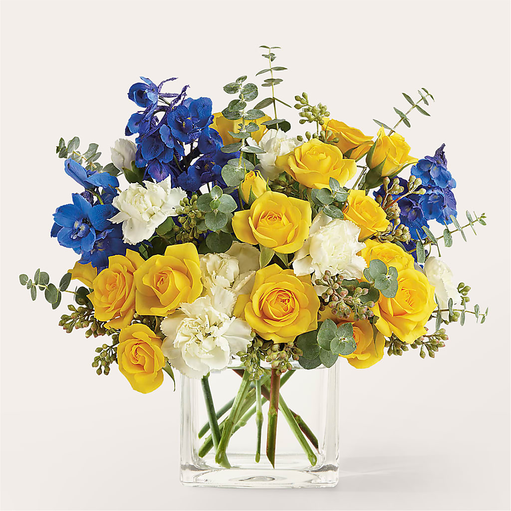 Sparkling Citrine Bouquet – Grayson Florist And Gifts, Independence VA