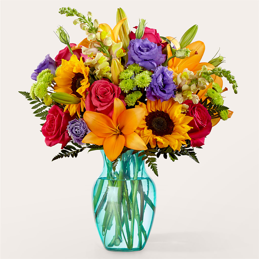 Double Rainbow Bouquet – Grayson Florist And Gifts, Independence VA