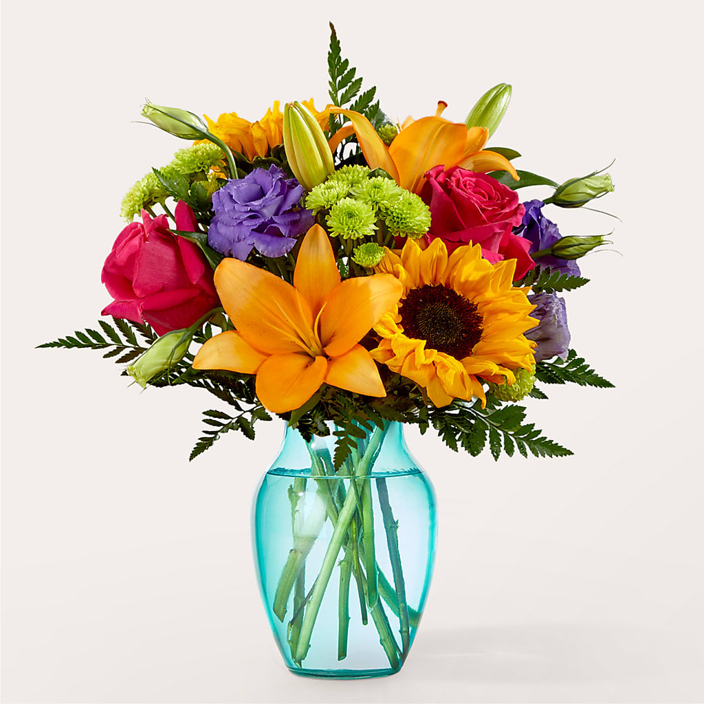 Double Rainbow Bouquet – Grayson Florist And Gifts, Independence VA