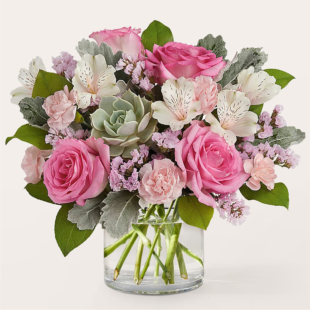 Dusty Rose Bouquet – Grayson Florist And Gifts, Independence VA