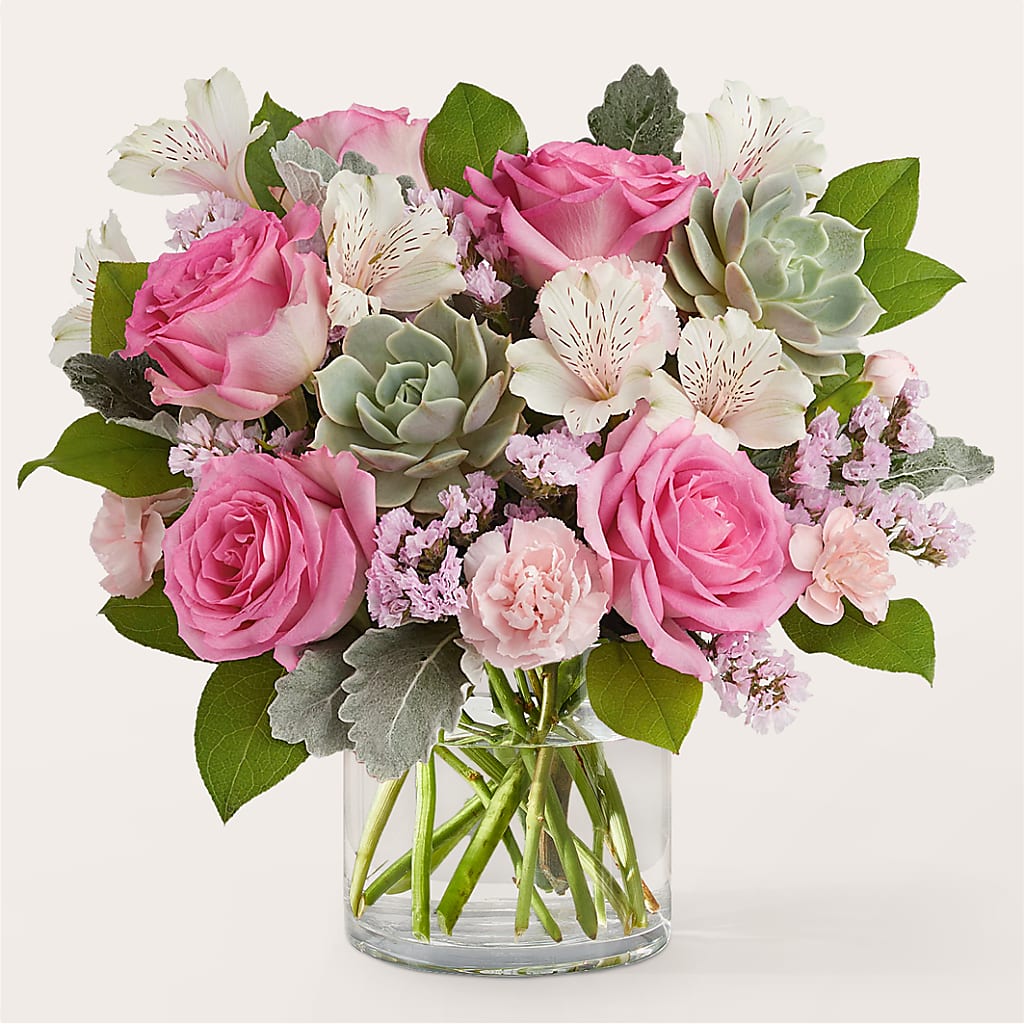 Dusty Rose Bouquet – Grayson Florist And Gifts, Independence VA