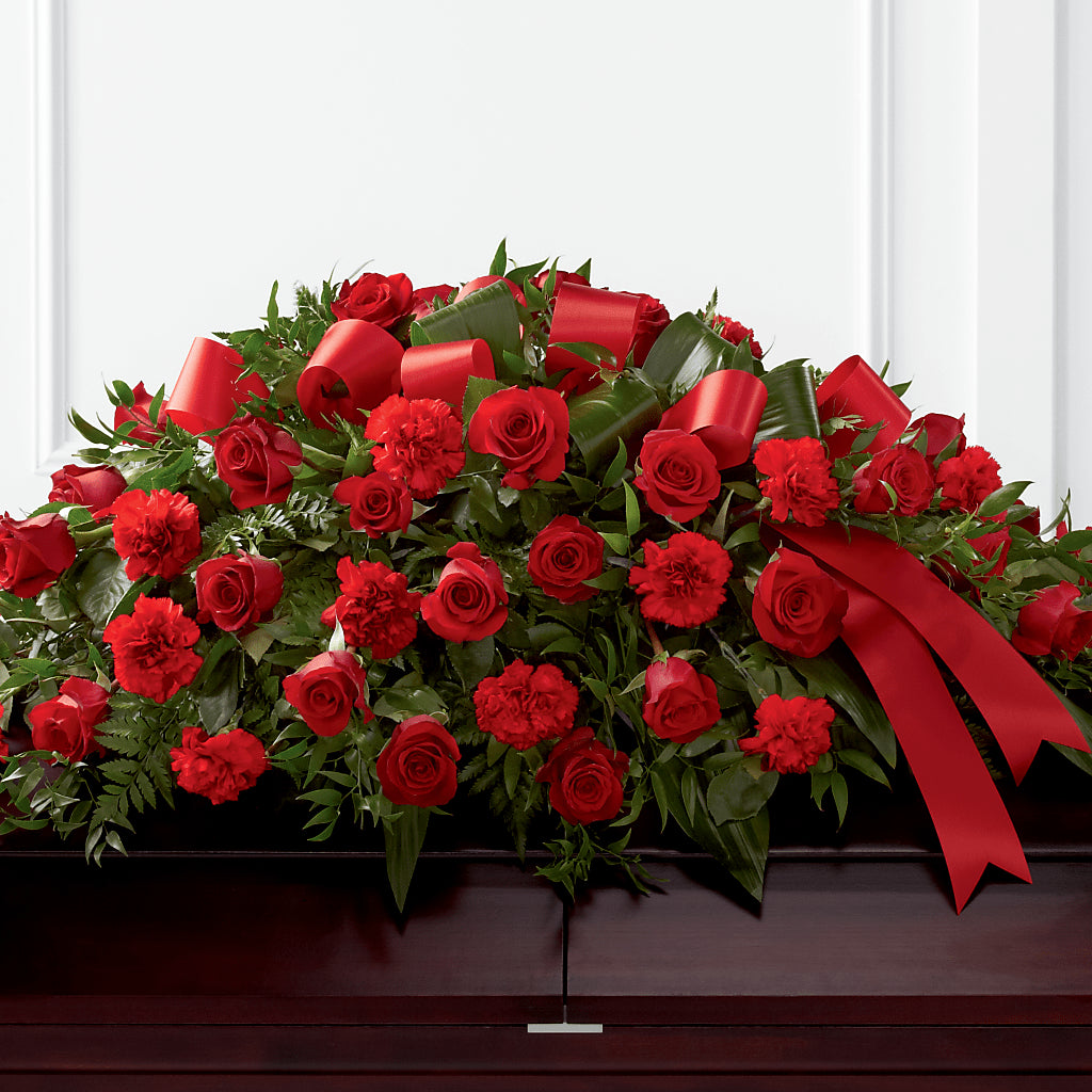 Tribute of Life Casket Spray – Grayson Florist And Gifts, Independence VA