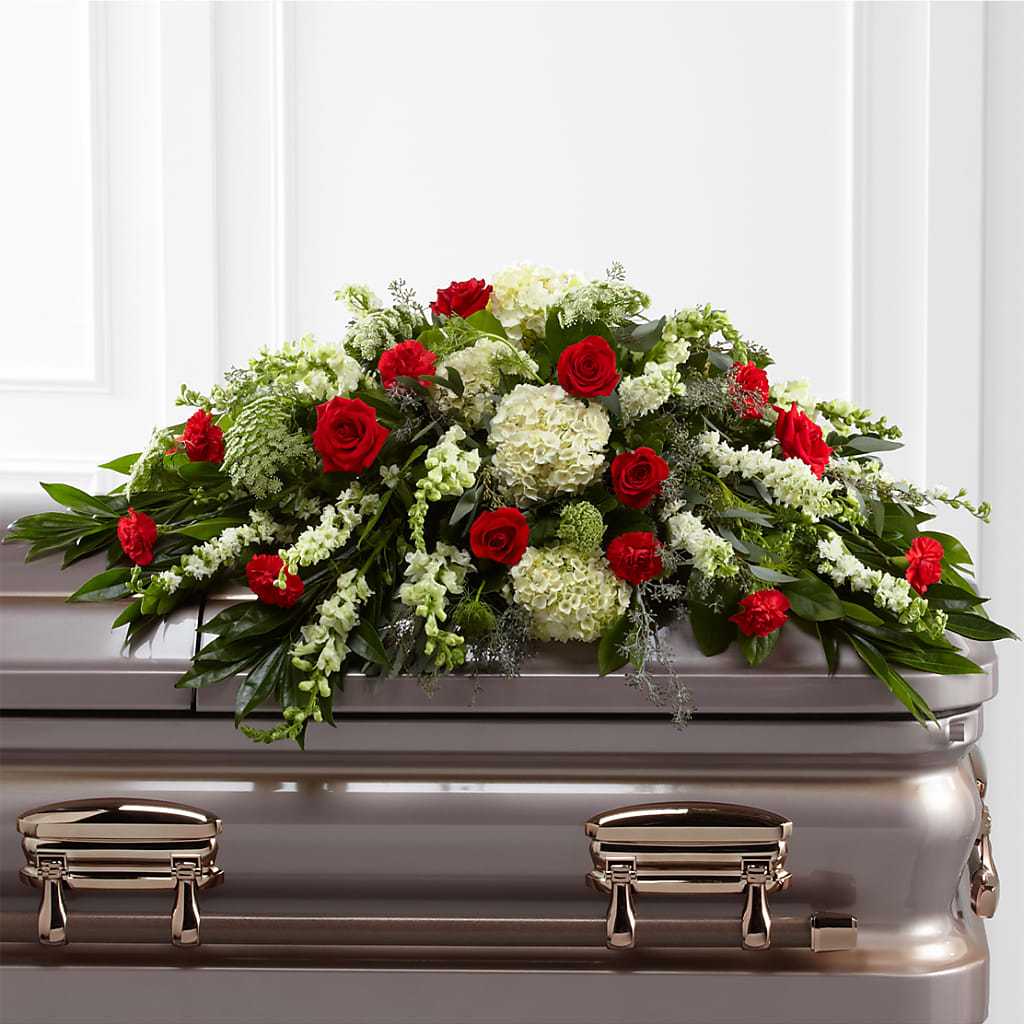 Sincerity Casket Spray – Grayson Florist And Gifts, Independence VA