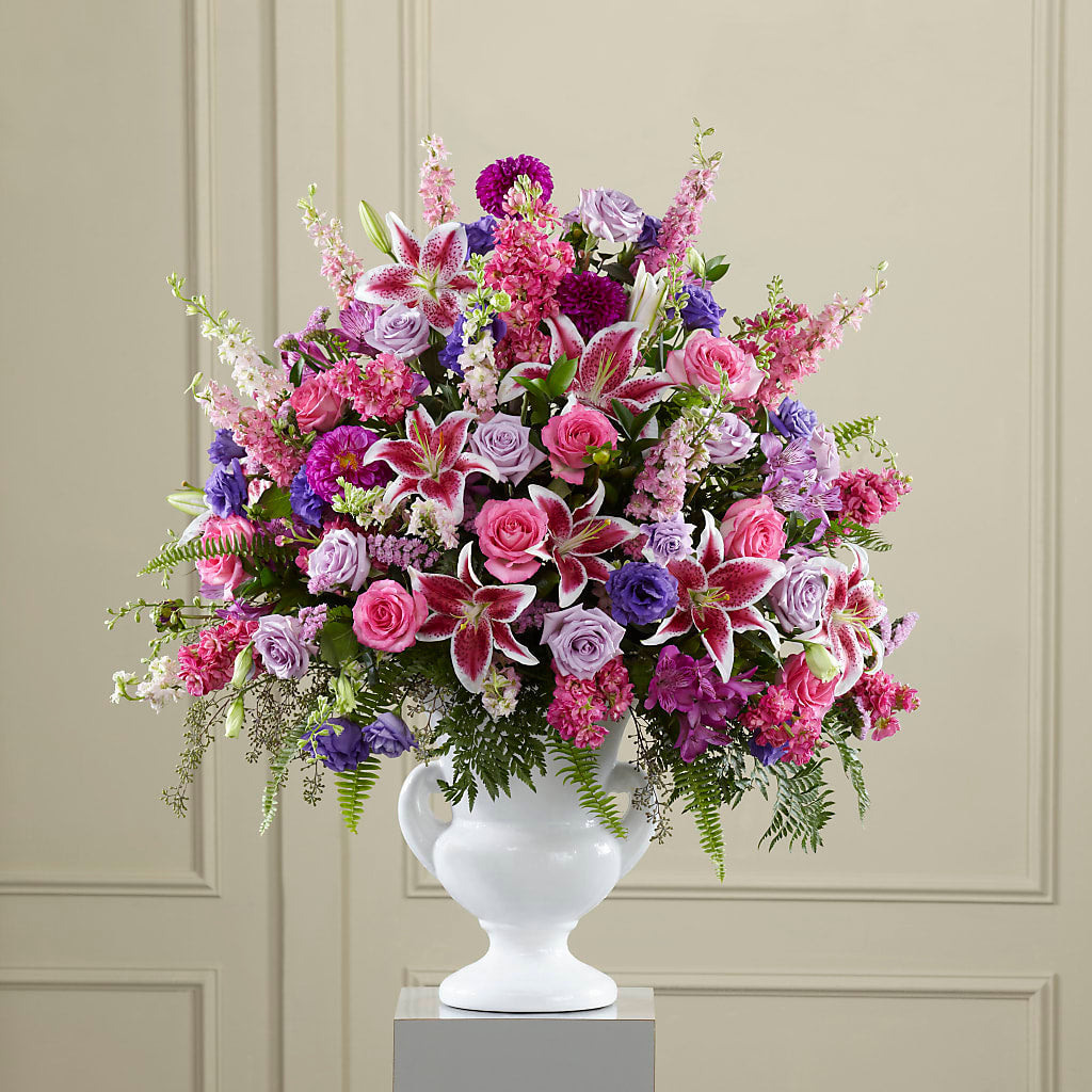 Peaceful Tribute Arrangement – Grayson Florist And Gifts, Independence VA
