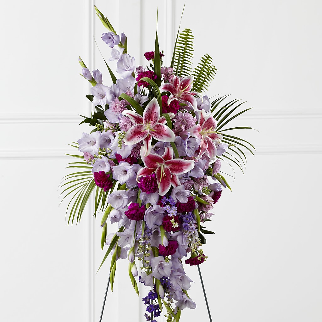 Tender Touch Standing Spray – Grayson Florist And Gifts, Independence VA
