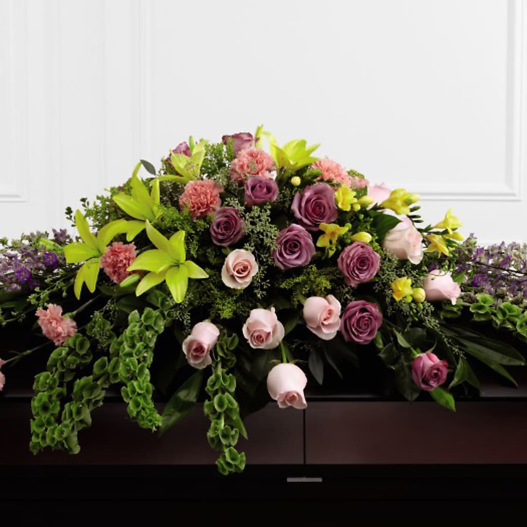 Forever Beloved Casket Spray – Grayson Florist And Gifts, Independence VA