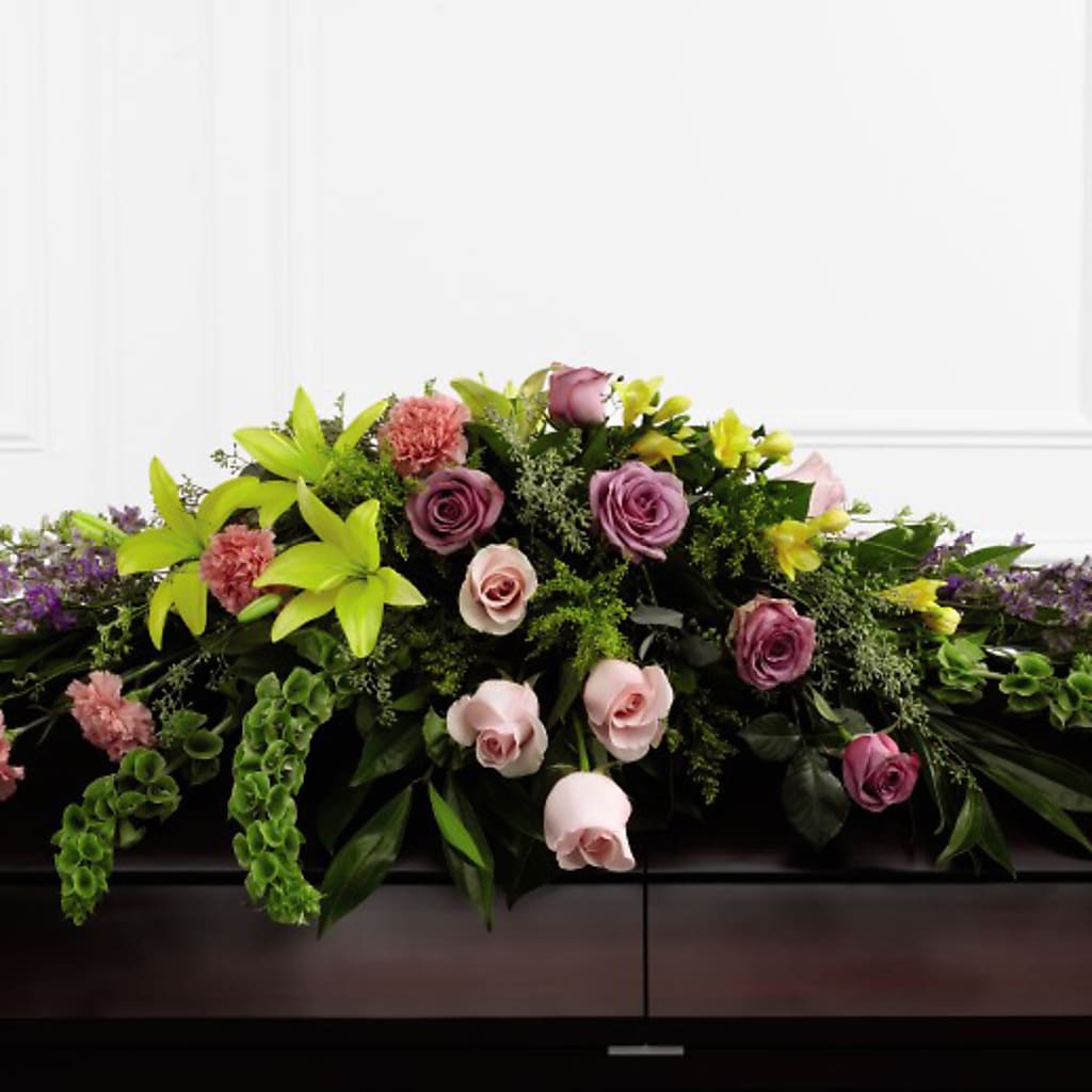 Forever Beloved Casket Spray – Grayson Florist And Gifts, Independence VA