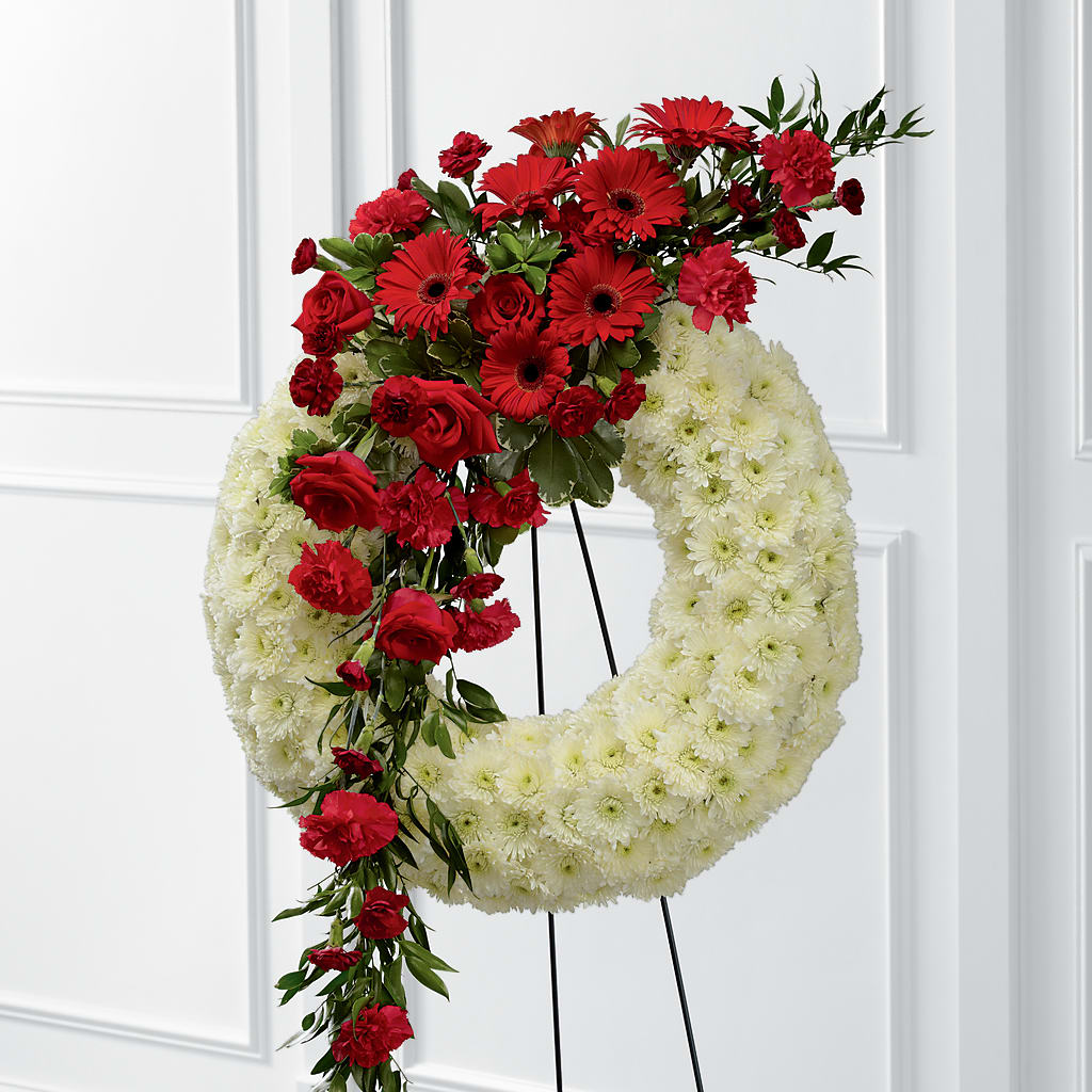 Graceful Tribute Wreath – Grayson Florist And Gifts, Independence VA