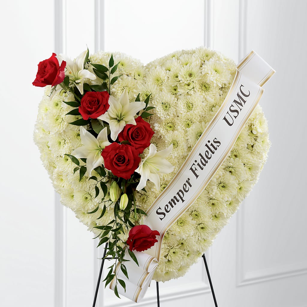Heartfelt Hero Standing Heart – Grayson Florist And Gifts, Independence VA