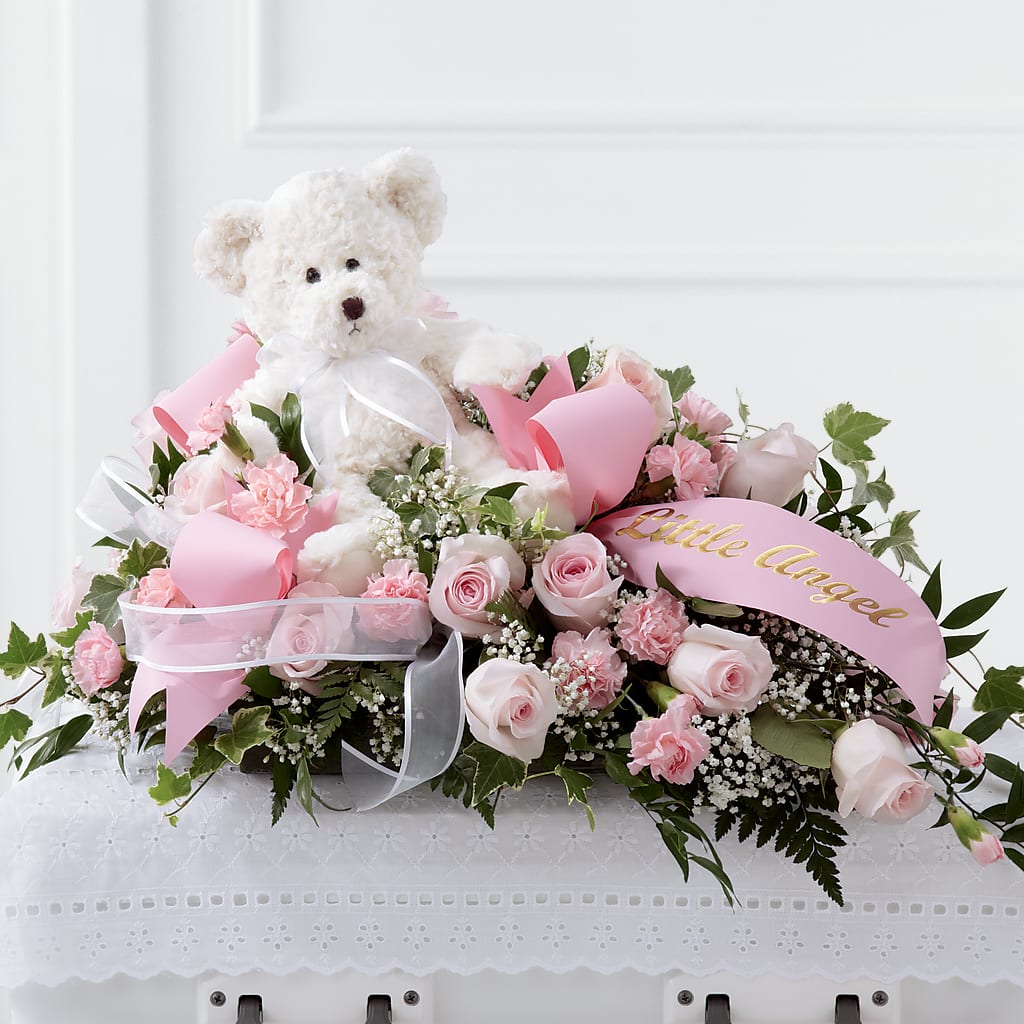 Touch of Sympathy Casket Spray – Grayson Florist And Gifts, Independence VA