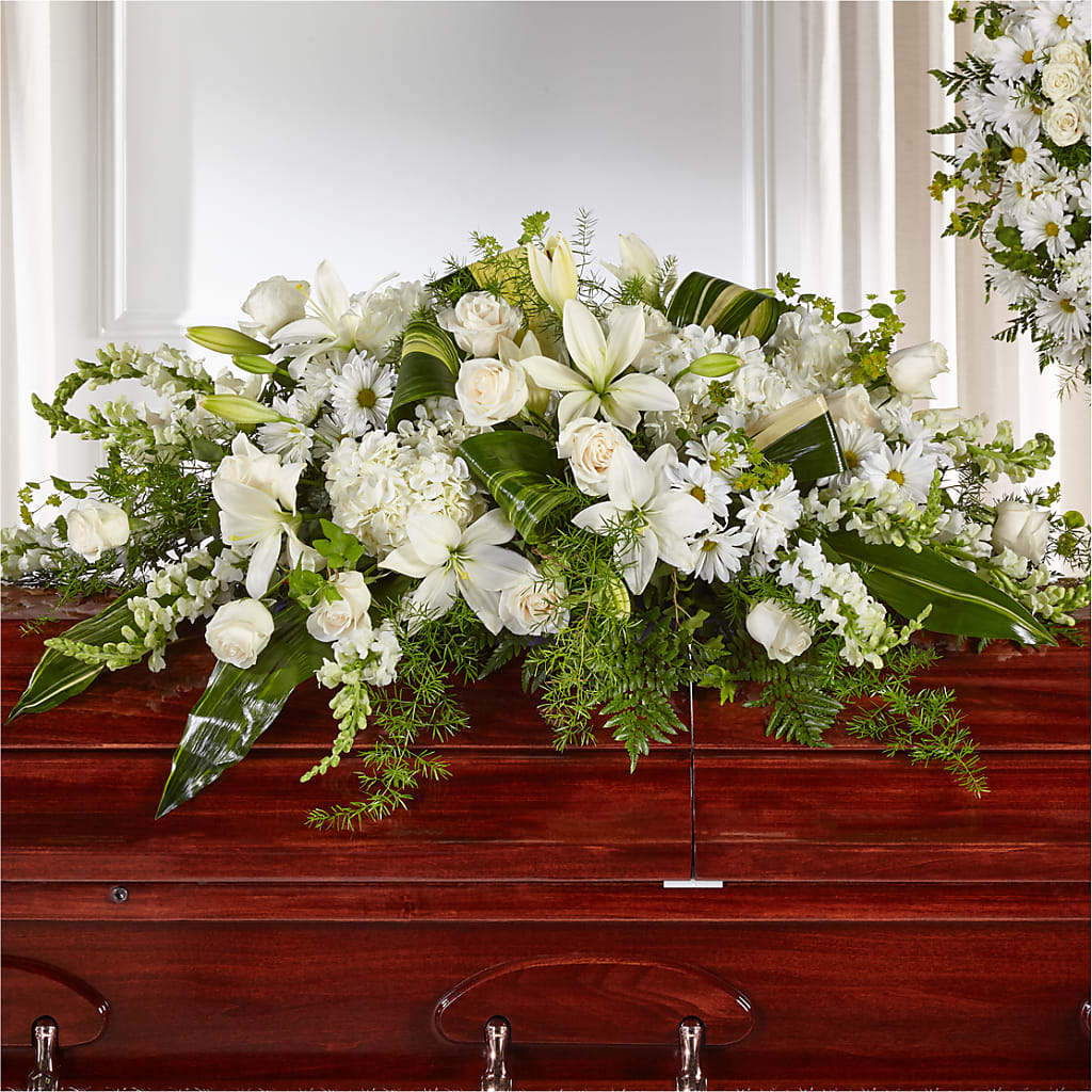 Abundance Casket Spray – Grayson Florist And Gifts, Independence VA
