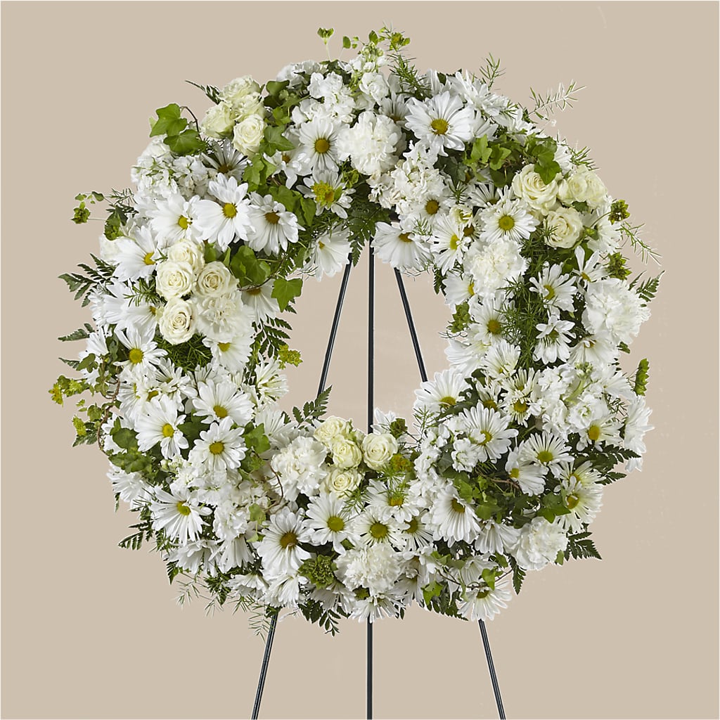 Faithful Wishes Wreath – Grayson Florist And Gifts, Independence VA