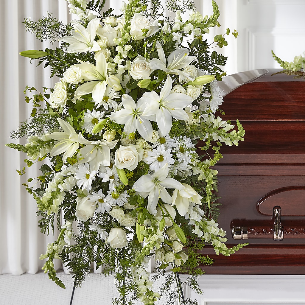 Loving Thoughts Standing Spray – Grayson Florist And Gifts, Independence VA