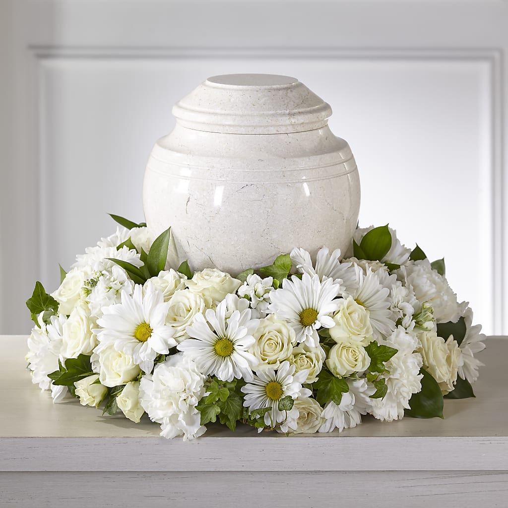 Ivory Gardens Cremation Adornment – Grayson Florist And Gifts, Independence VA