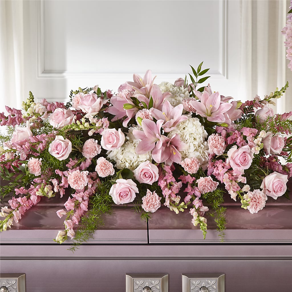 Life & Remembrance Casket Spray – Grayson Florist And Gifts, Independence VA