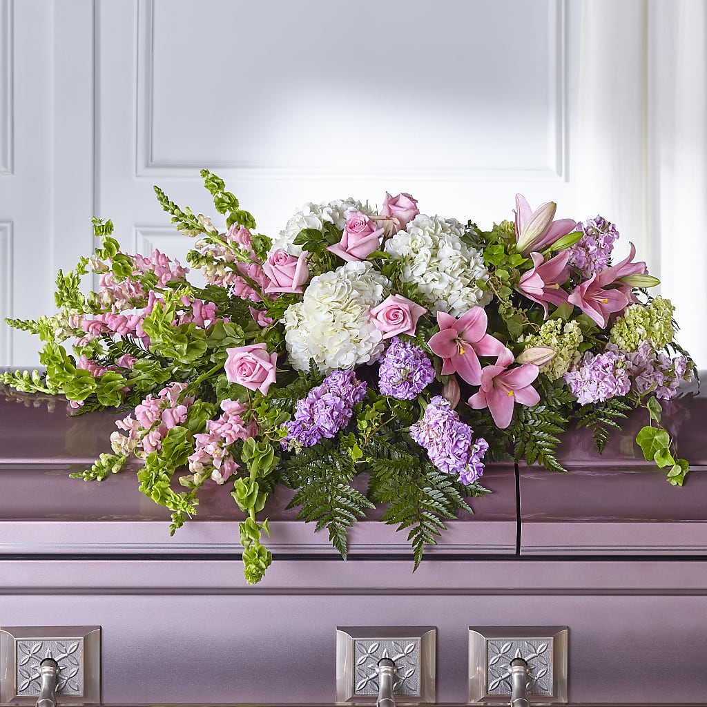 Life's Gratitude Casket Spray – Grayson Florist And Gifts, Independence VA