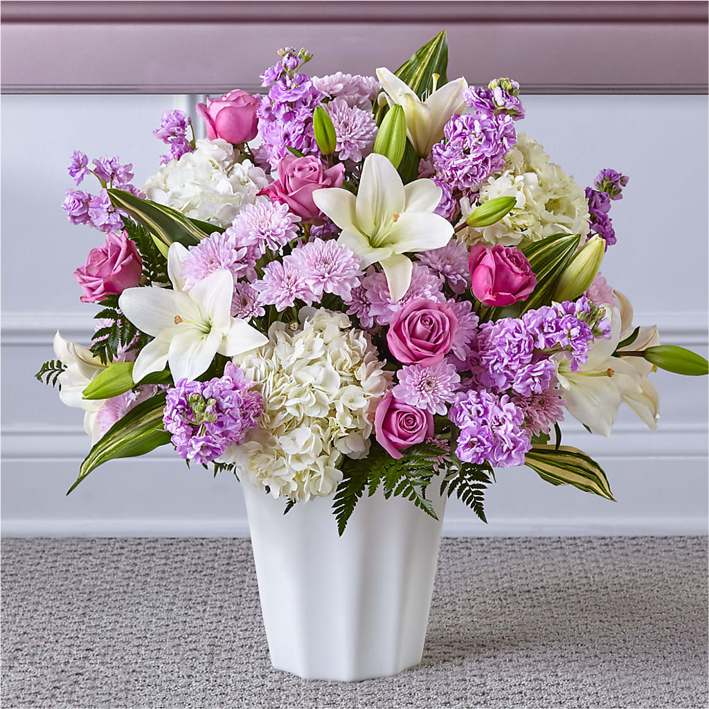Heaven Sent Floor Basket – Grayson Florist And Gifts, Independence VA