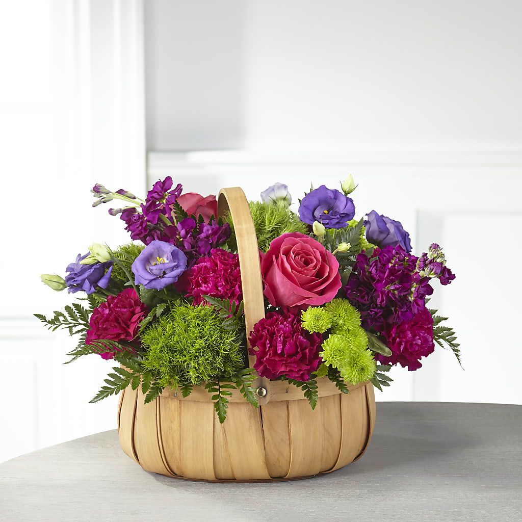 Serene Sanctuary Basket – Grayson Florist And Gifts, Independence VA
