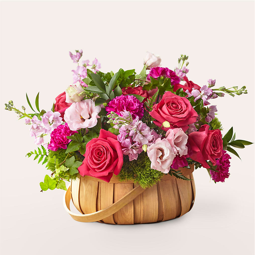 Radiance in Bloom Basket – Grayson Florist And Gifts, Independence VA