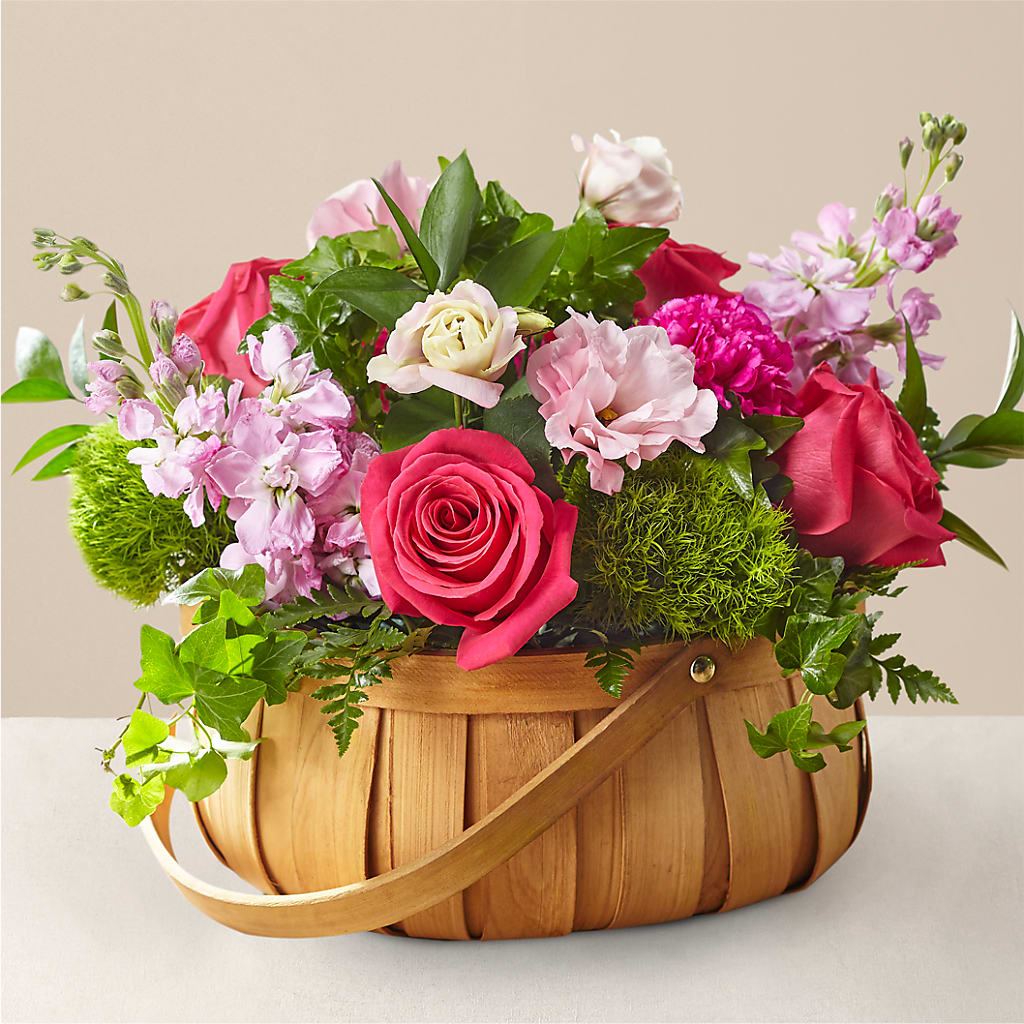 Radiance in Bloom Basket – Grayson Florist And Gifts, Independence VA