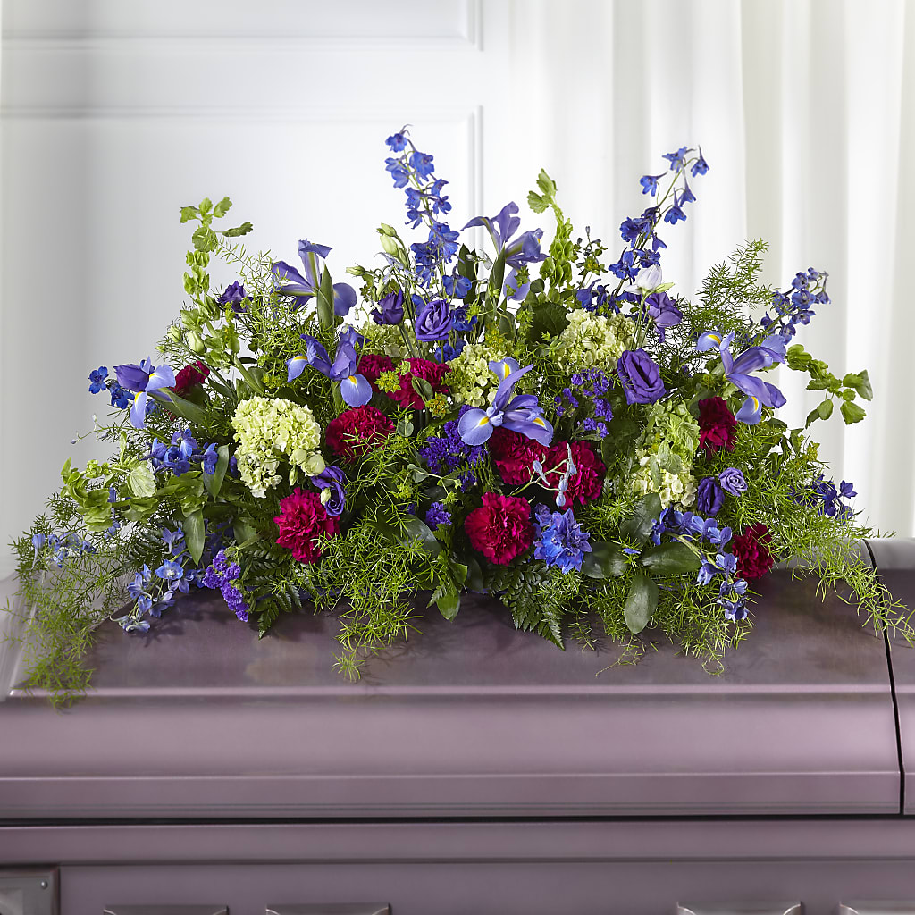 Always Treasured Casket Spray – Grayson Florist And Gifts, Independence VA