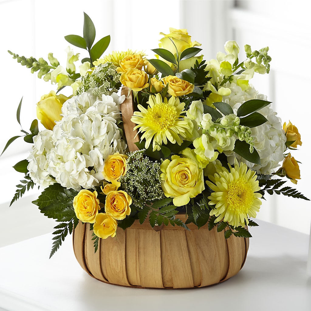 Rustic Remembrance Basket – Grayson Florist And Gifts, Independence VA