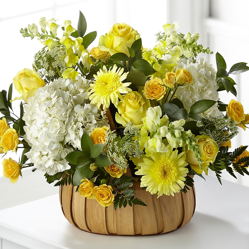 Rustic Remembrance Basket – Grayson Florist And Gifts, Independence VA