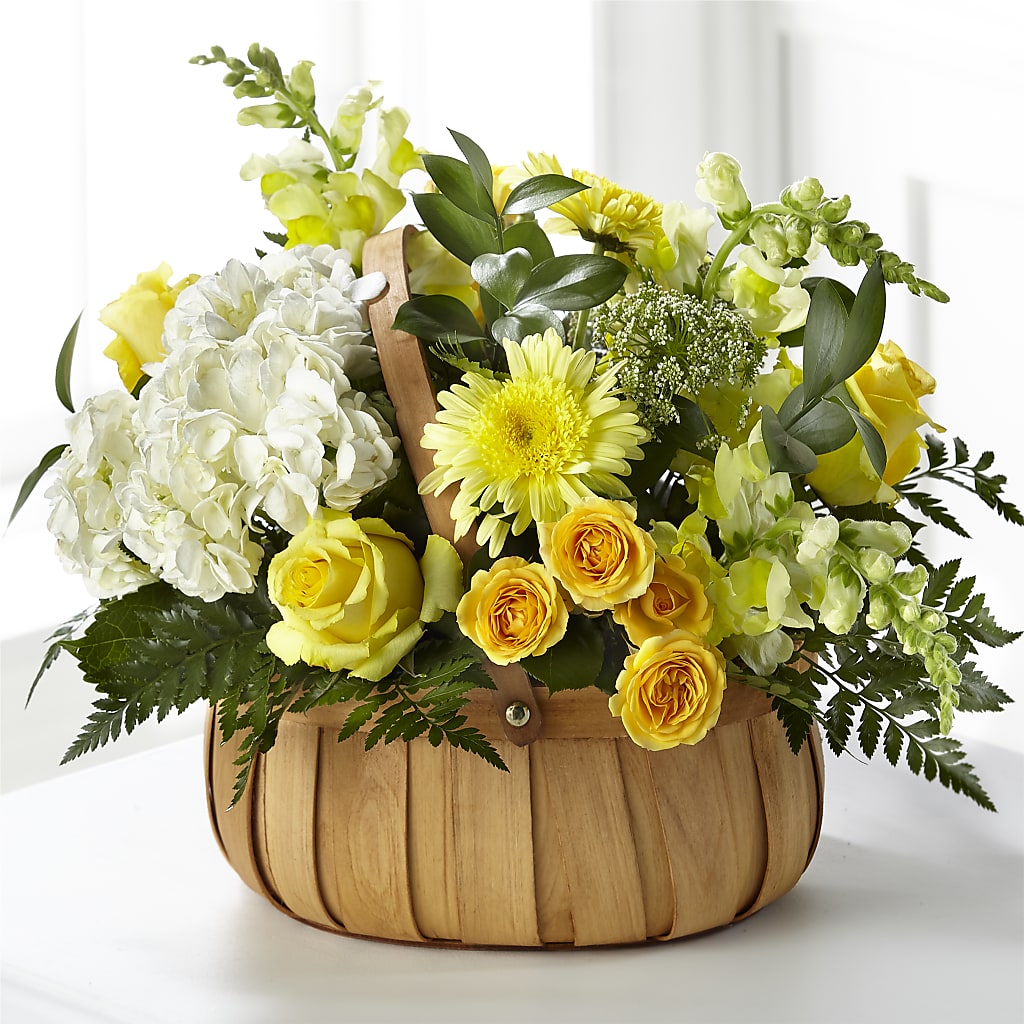 Rustic Remembrance Basket – Grayson Florist And Gifts, Independence VA
