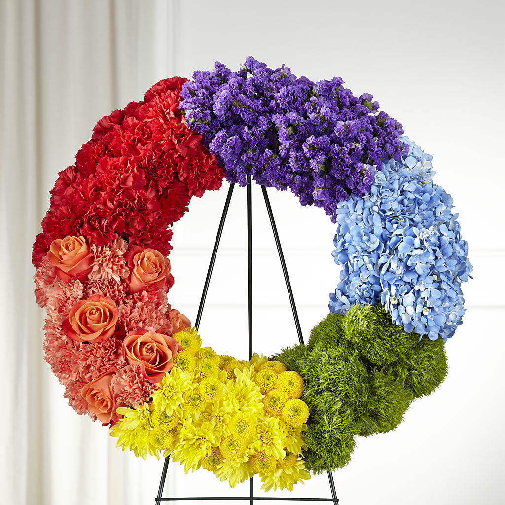 Circle of Love Wreath – Grayson Florist And Gifts, Independence VA