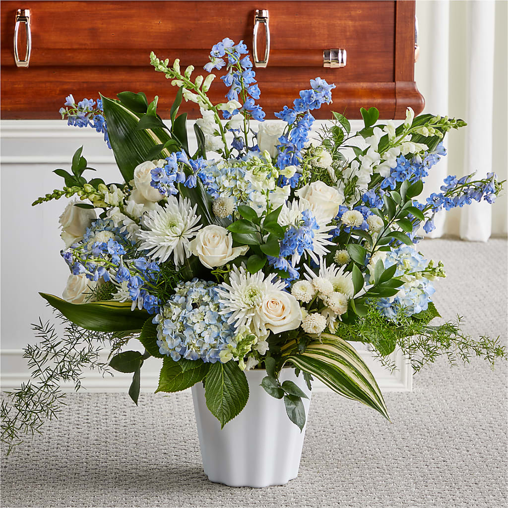 Everlasting Memories Floor Basket – Grayson Florist And Gifts, Independence VA