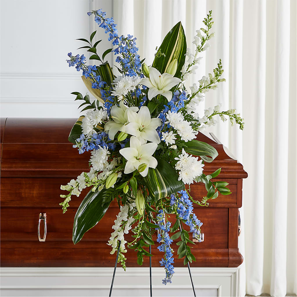 Eternal Impressions Standing Spray – Grayson Florist And Gifts, Independence VA