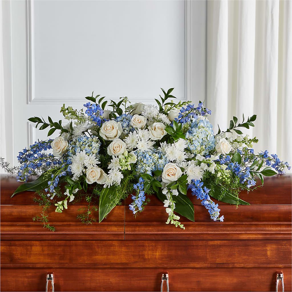 Timeless Essence Casket Spray – Grayson Florist And Gifts, Independence VA
